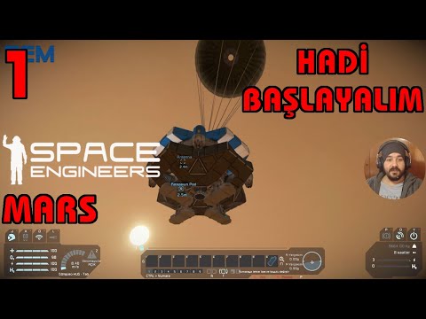 HADİ BAŞLAYALIM ! | SPACE ENGINEERS TÜRKÇE BÖLÜM 1