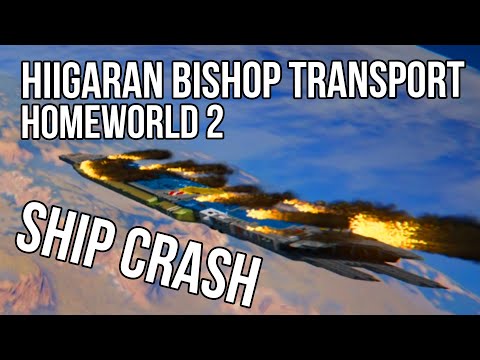 Hiigaran Bishop Transport – HomeWorld 2 Crash | Space Engineers | Season 3