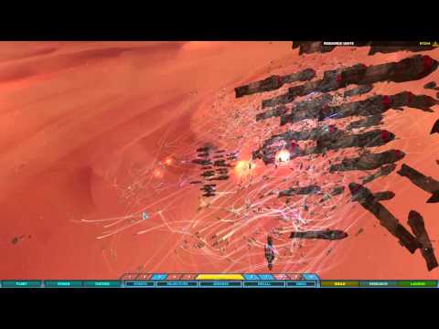 Homeworld 2 – 3000 Pulsar Corvettes vs Vaygr BC Swarm! [4K HD]