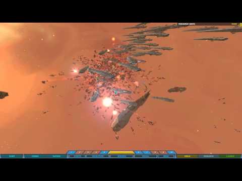 Homeworld 2 – Battlecruisers vs Fighters Epic Scale