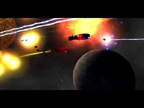 Homeworld 2 Complex Mod HGN vs VGR No Lags Epic Battle 3