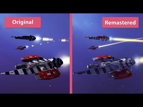 Homeworld 2 – Original vs. Remastered Graphics Comparison [60fps][FullHD|1080p]