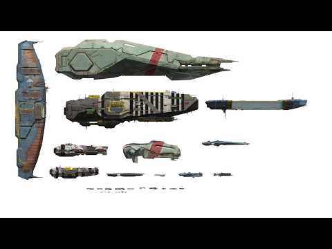 Homeworld 2 Ship sizes(deprecated, new link in description)