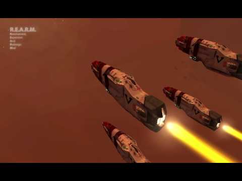 Homeworld 2: Vaygr Assault Corvette -R.E.A.R.M.