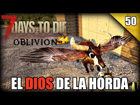 HORDA DIA 42 con mi amigo el JABALI|7 Days to die AGE OBLIVION GAMEPLAY ESPAÑOL 2021 #50