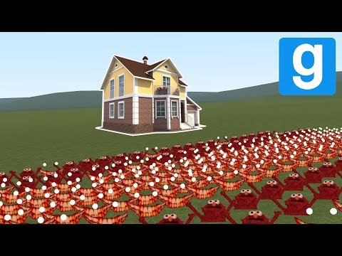 HORRIFYING NEXTBOTS VS HOUSES! – Garry's mod Sandbox With Friends