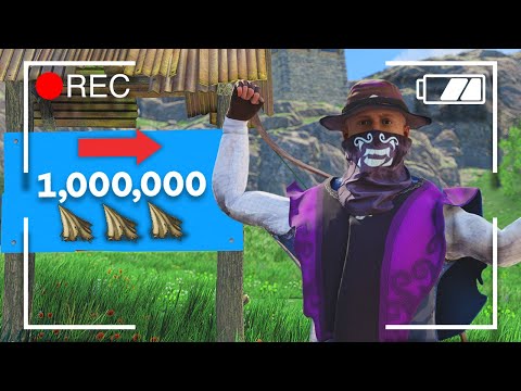 How I Got ONE MILLION Cloth In Rust (x1,000,000)