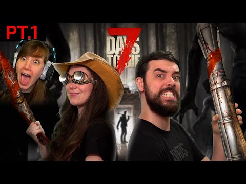 How many days will we last in this survival/crafting horror game? (7 Days to Die pt.1)
