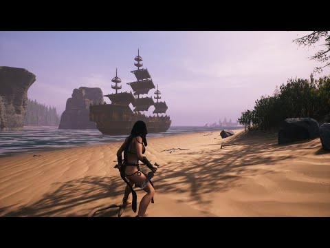 HOW TO BUILD A "BLACK PEARL" SHIP [TIMELAPSE] stormglass set – CONAN EXILES: Isle of Siptah