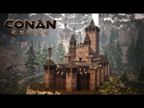how to build a functional castle DLC: PEOPLE OF THE DRAGON [timelapse] – CONAN EXILES