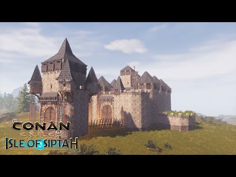 HOW TO BUILD A NEMEDIAN CASTLE [SPEED BUILD] – CONAN EXILES