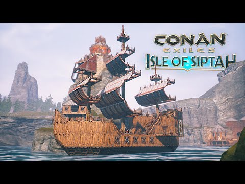 How to Build a Pirate Ship in Conan Exiles: Isle of Siptah