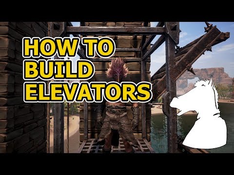 How to build ELEVATORS | CONAN EXILES