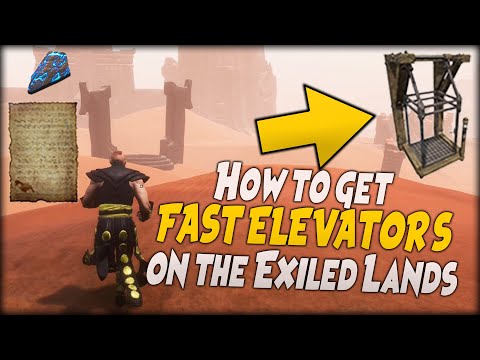 How to get FAST ELEVATOR on the Exiled Lands | CONAN EXILES