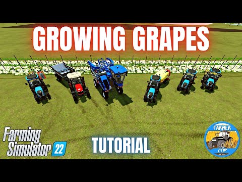 HOW TO GROW GRAPES – Farming Simulator 22