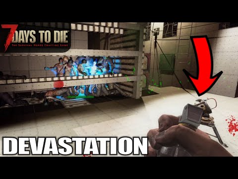 HOW TO HANDLE HORDE NIGHT | 7 Days to Die Alpha | 18 Gameplay | E45