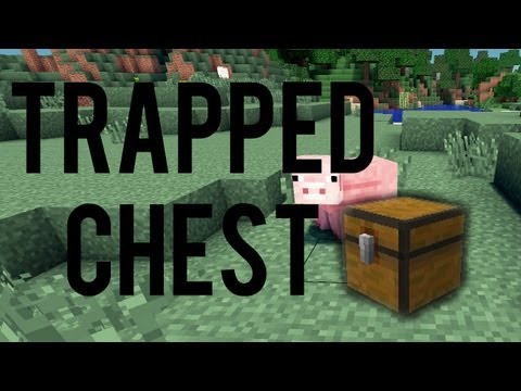 How To Make And Use A Trapped Chest On Minecraft