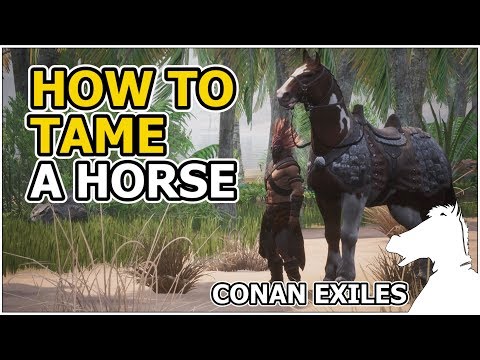How to tame a Horse | CONAN EXILES