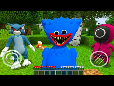 HOW TO TROLL AS HUGGY WUGGY Poppy Playtime SQUID GAME DOLL MINIONS SPONGEBOB in MINECRAFT- Jay Craft