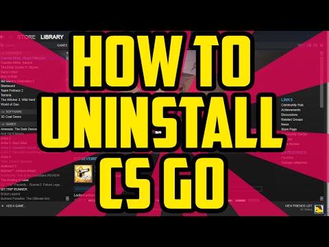 How To Uninstall CS:GO on Steam – How To Uninstall Counter Strike Global Offensive PC Tutorial