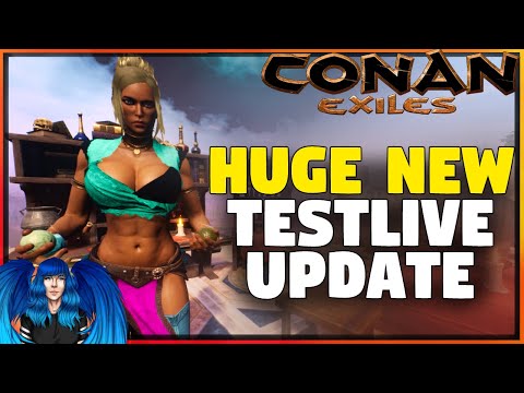 HUGE NEW TESTLIVE UPDATE – 19 NEW CRAFTING STATIONS, THRALL OVERHAUL | Conan Exiles Isle Of Siptah |