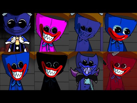 Huggy Wuggy but everytime it is the Opponent's turn the mod changes| FNF Playtime