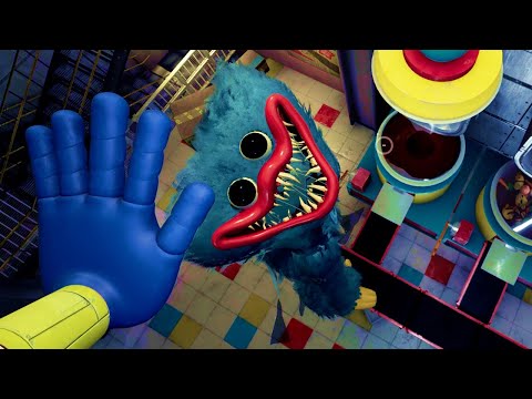 HUGGY WUGGY Catches Me In the Air | Poppy Playtime | Bugs and Glitches