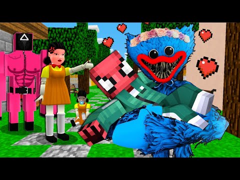 HUGGY WUGGY FAKİRE AŞIK OLURSA! 🧸 – Minecraft
