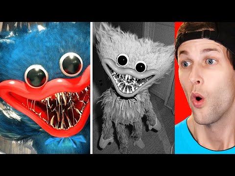 HUGGY WUGGY IN REAL LIFE! (Poppy Playtime Reaction)