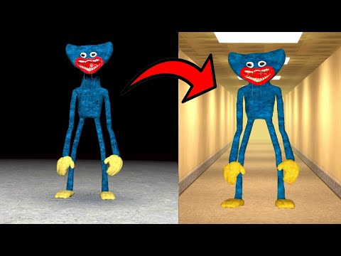 HUGGY WUGGY IN THE BACKROOMS! – Garry's mod Sandbox