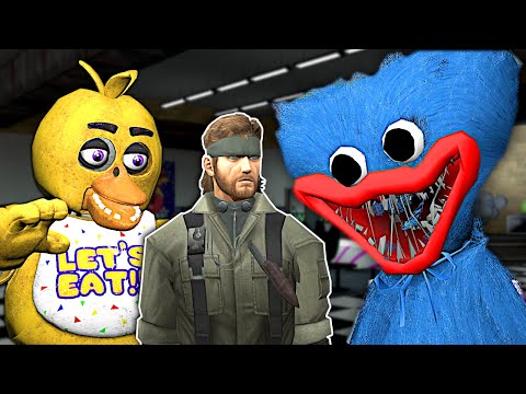 HUGGY WUGGY IS IN THE FNAF PIZZERIA! – Garry's Mod Hide and Seek (Poppy Playtime)