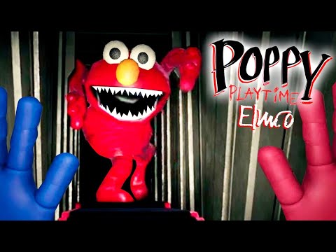 HUGGY WUGGY mais c'est ELMO {Poppy Playtime}