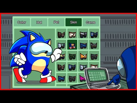 HUGGY WUGGY – SONIC in Among Us | 1000 iQ impostor | POPPY PLAYTIME | OGG Animation