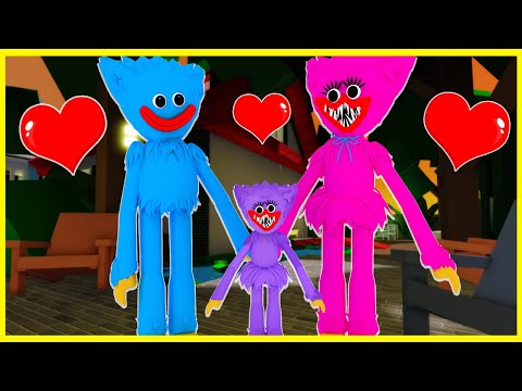 HUGGY WUGGY VE KİSSY MİSSY AİLESİ BENİ EVLAT EDİNDİ 😍 ROBLOX BROOKHAVEN HİKAYE KÜBRA NİSA HAN KANAL