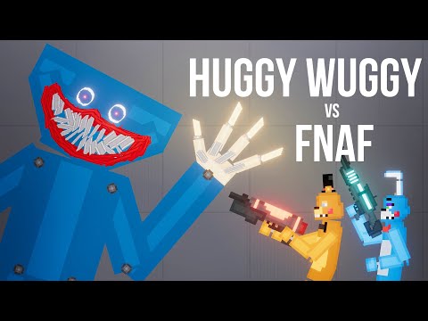 Huggy Wuggy !!! vs FNAF – People Playground 1.22 beta