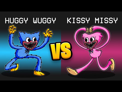 HUGGY WUGGY vs. KISSY MISSY Mod in Among Us…