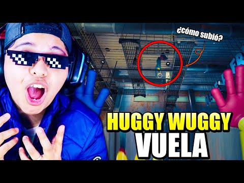 HUGGY WUGGY VUELA POR LOS AIRES 😱✈️ 🔵 | Lo hicimos volar MUY ALTO… | Pathofail