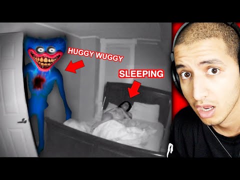 HUGGY WUGGY WAS HIDING IN HER CLOSET… (Poppy Playtime)