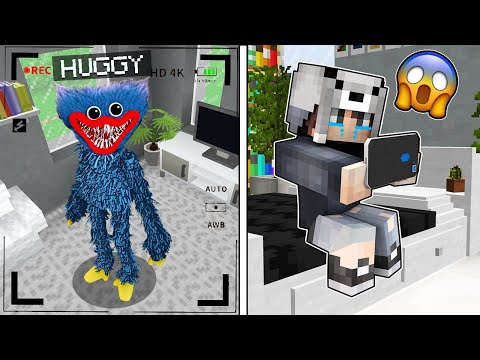 HUGGY WUGGYİ KAMERADA YAKALADIM – Minecraft