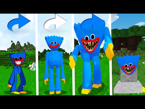 HUGGY WUGGY'NİN HÜZÜNLÜ HAYATI 😱 – Minecraft