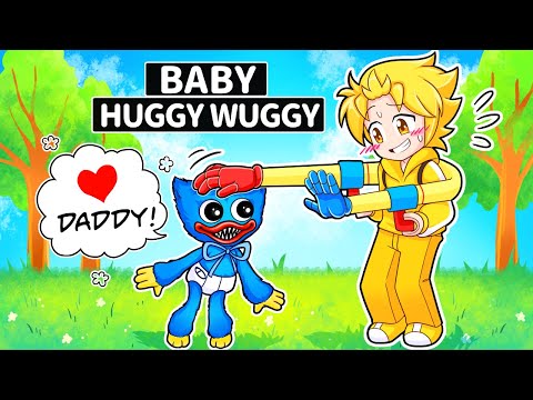 I Adopted Huggy Wuggy in Roblox!