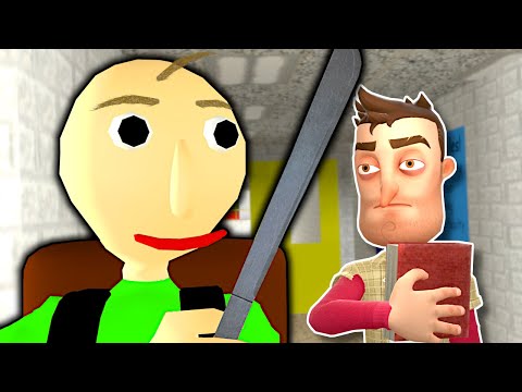 I BECAME BALDI IN GMOD! – Garry's Mod Gameplay