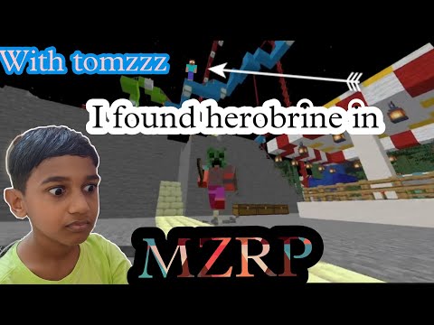 I found herobrine in MZRP|Hunting herobrine|@PERFECT GAMING MACHAN |Minecraft malayalam|CRAZYgamer