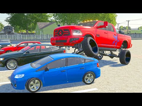 I Parked My Lifted Truck on Karen's Prius | Rich Redneck FS19