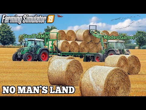 I Spent 24H With 0$ On No Man's Land With @StanTheMan – Farming Simulator 19 Timelapse