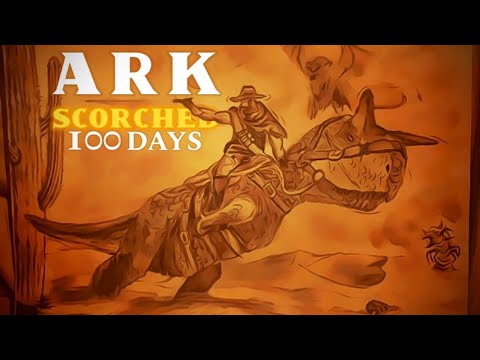 I Survived 100 Days of Hardcore ARK Scorched Earth | Survival Evolved