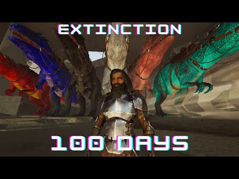I survived 100 Days on Extinction (ARK Survival Evolved) #ArkSurvival #Ark100Days