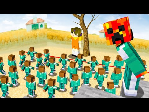 I Went UNDERCOVER in a SQUID GAME Tournament! – Minecraft