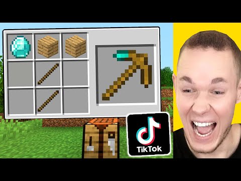 Ich TESTE CLICKBAIT TIK TOKS IN MINECRAFT 😱