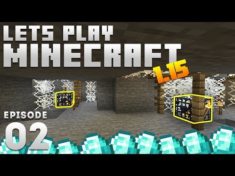 iJevin Plays Minecraft – Ep. 2:  DOUBLE SPAWNER & DIAMONDS! (1.15 Minecraft Let's Play)